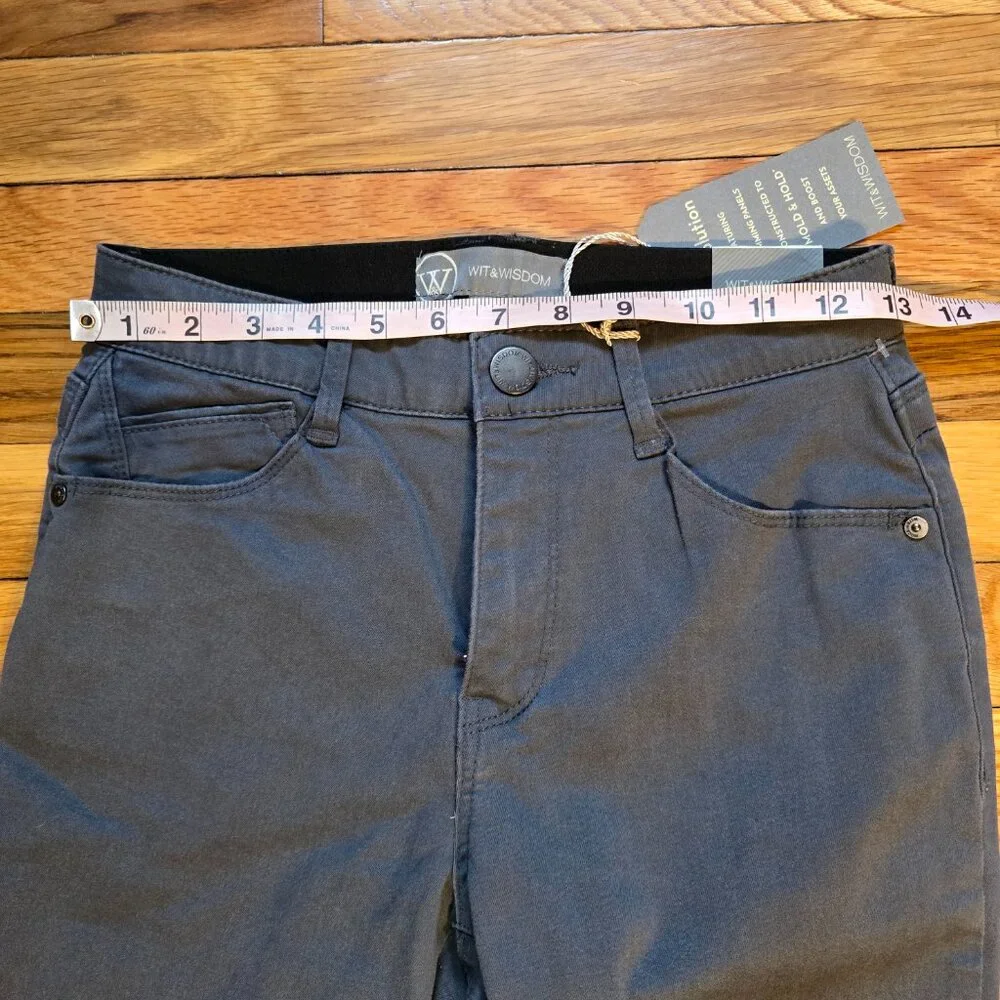 Wit & Wisdom High Rise Ankle Skimmer, size 0, NWT